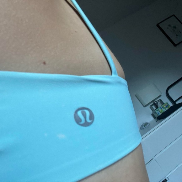 Lululemon Like A Cloud Bra Light Blue - Picture 6 of 7